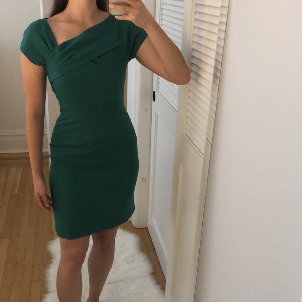 J. Crew Green Cocktail Dress